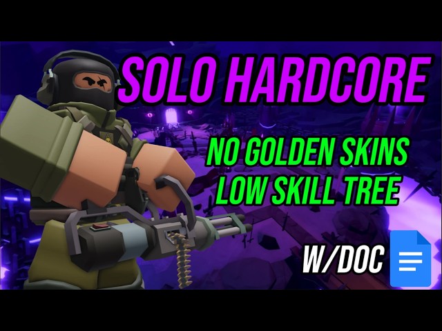 TDS SOLO HARDCORE WITH JUGGERNAUT NO GOLDEN SKINS