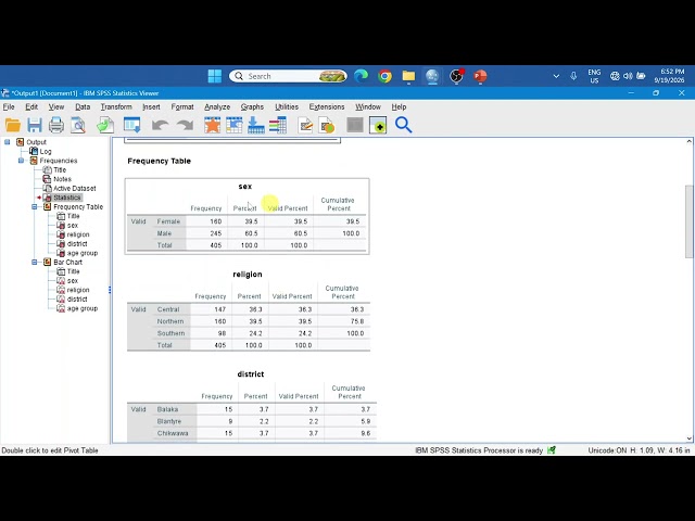 Lesson 3.4.1a - Descriptive Statistics - Categorical Variables