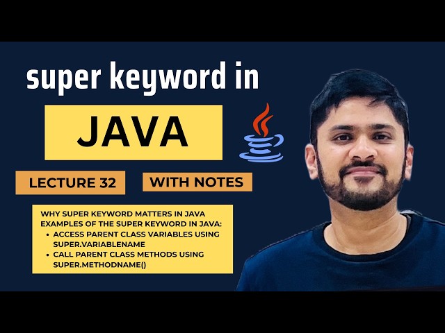 The super keyword in Java | Java Tutorial for Beginners | Amit Thinks
