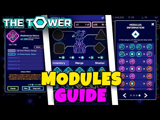 MODULES GUIDE // THE TOWER