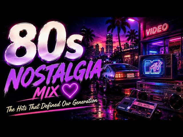 80s NOSTALGIA MIX 💜 | The Hits That Defined Our Generation