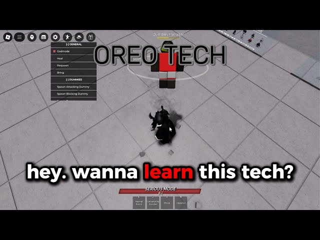 OREO TECH TUTORIAL  || The Strongest Battlegrounds || #thestrongestbattlegrounds #tsb