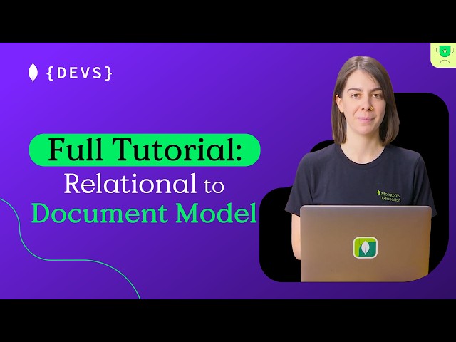 The Complete MongoDB Data Modeling Masterclass (SQL to NoSQL Guide)