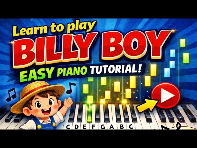 Master Billy Boy on Piano in Minutes! | Easy Sargam Notation