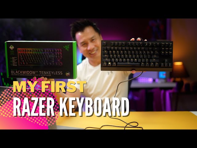 MY FIRST Razer Keyboard - BlackWidow V3 Tenkeyless first impression