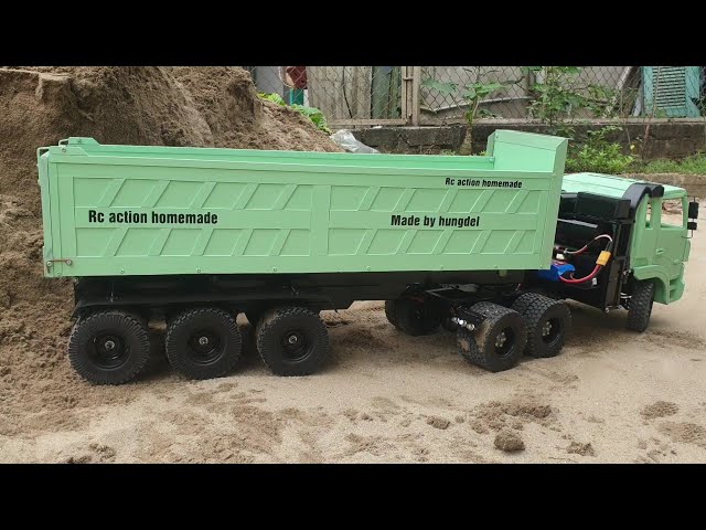 homemade rc truck | cách làm xe tải rc | rc action homemade