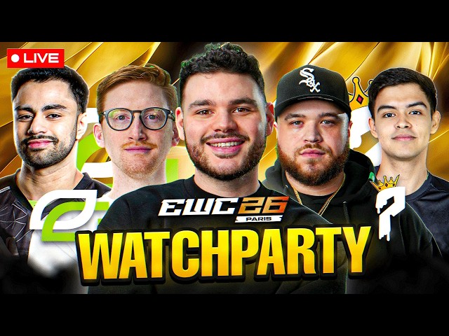 🔴LIVE - EWC WATCH PARTY!! OpTic GAMING vs P7 NOTORIOUS - ESPORTS WORLD CUP 26 DAY 3