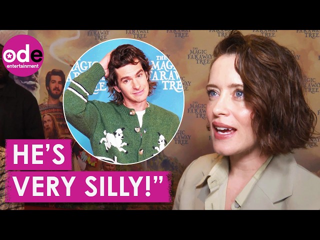 The Magic Faraway Tree | Claire Foy had a blast filming with Andrew Garfield!