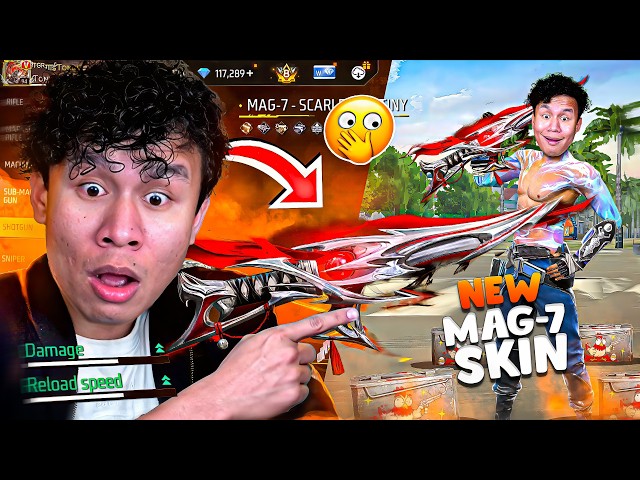 First Mag-7 New Legendary Skin 😱 Bodyshot Machine - Tonde Gamer