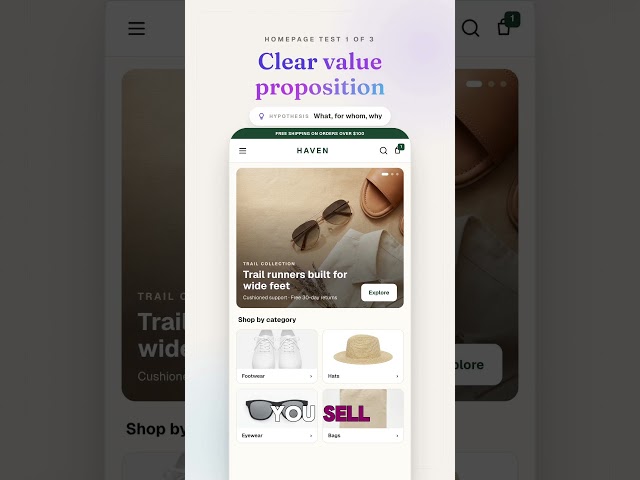 3 Homepage A/B Tests Every Shopify Store Should Try