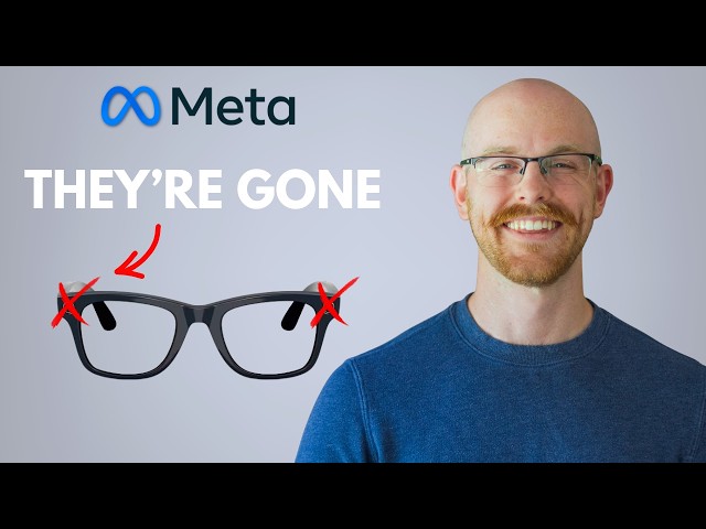Meta Glasses without Cameras?