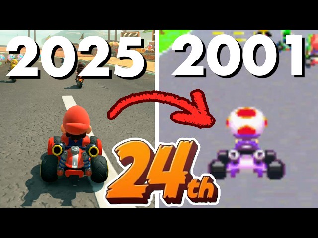 Mario Kart but if I lose I downgrade the game
