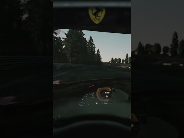 Ferrari 296 30sec at Nurburgring Woderfull