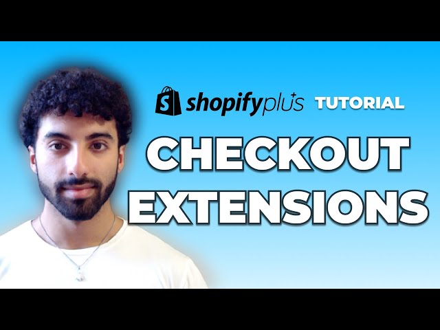 Building Shopify Plus Custom Checkout Extensions (Full Tutorial)