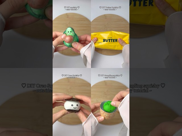 Viral DIY Squishy Compilation | 4 Easy Squishy Tutorials