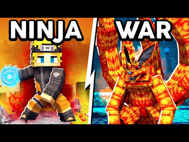 I Made 200 Players Simulate a NARUTO Civilization in Minecraft...