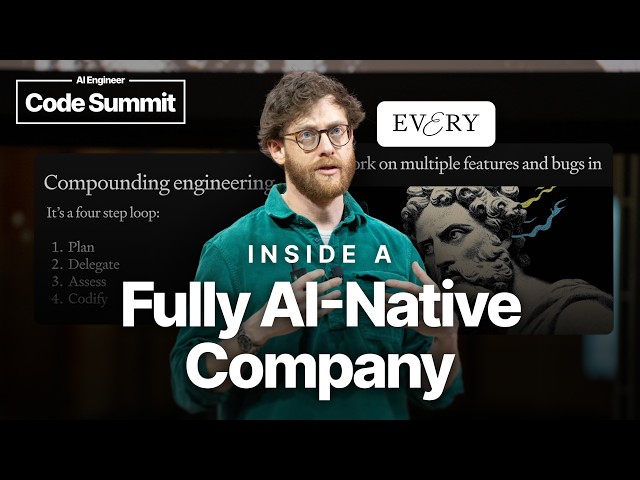 Dispatch from the Future: building an AI-native Company – Dan Shipper, Every, AI & I