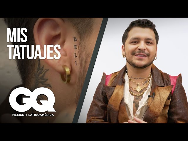 Christian Nodal cuenta todo de sus tatuajes (también del de Belinda) | GQ México y Latinoamérica