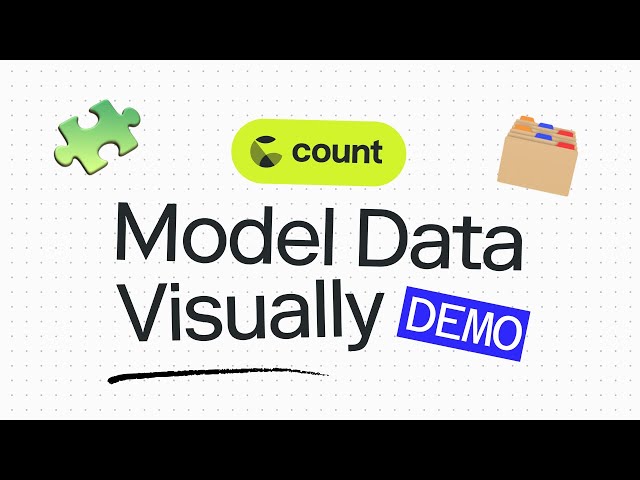 Count Demo: Data Modeling with SQL + DBT on a Canvas