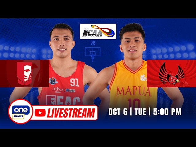 LIVE: EAC vs MAPUA | NCAA SEASON 102 MEN’S BASKETBALL | OCT 6, 2026