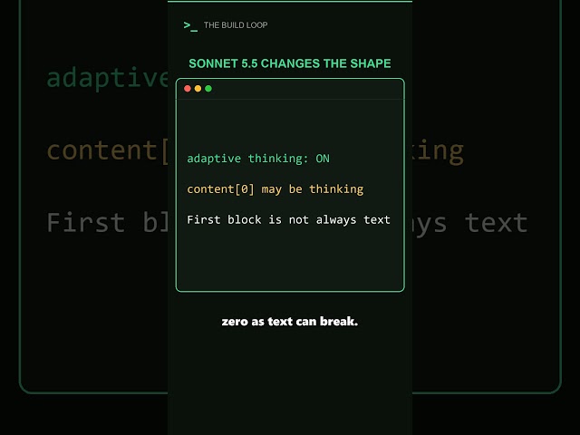 Sonnet 5.5: Why Your App Shows a Blank Answer