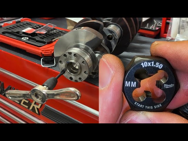 How to use a tap and die set Milwaukee 49-22-5603 & 49-22-5604