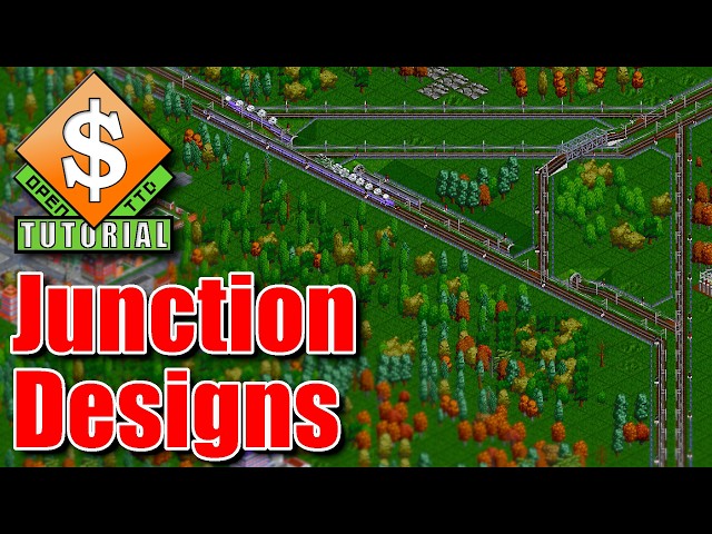 Junction Designs and their Signals (Intermediate Railways) - OpenTTD Tutorial