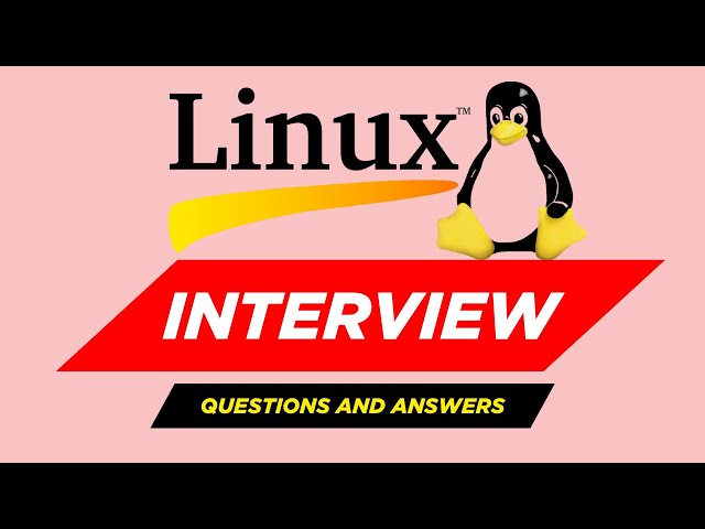 Top 25 Linux Interview Questions and Answers for 2026