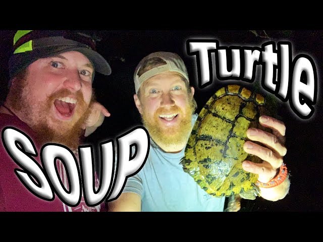Catch and Cook Turtle Soup / Day 2 Of 30 Day Survival Challenge Texas