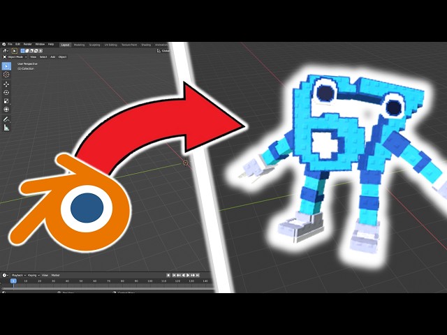 How to Make Brainrot Roblox Models in Blender