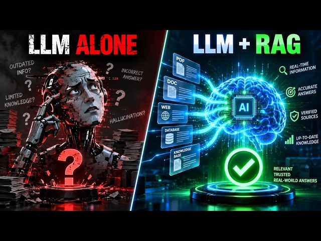 How RAG Works in 3 Minutes: Retrieval-Augmented Generation Simply Explained #RAG #GenerativeAI #ai