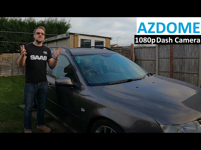 AZdome Dash Cam DVR installed in Saab 9-3