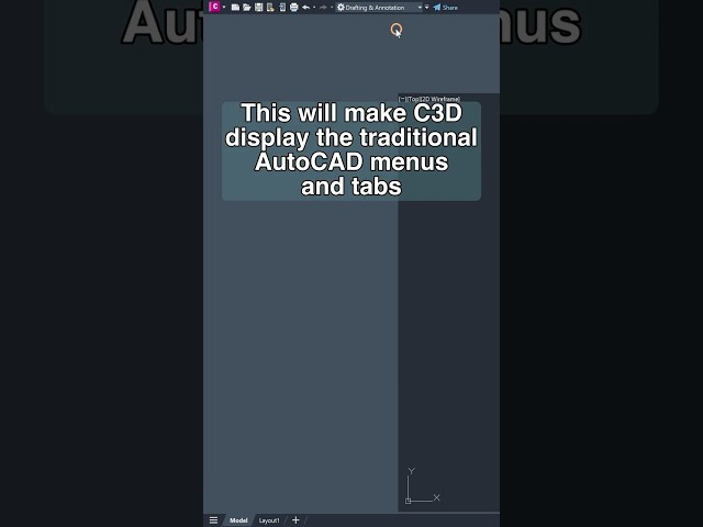 Autocad Interface in Civil 3D| #civil3d  Made Easy | 4K Video | Tutorial  #autocad