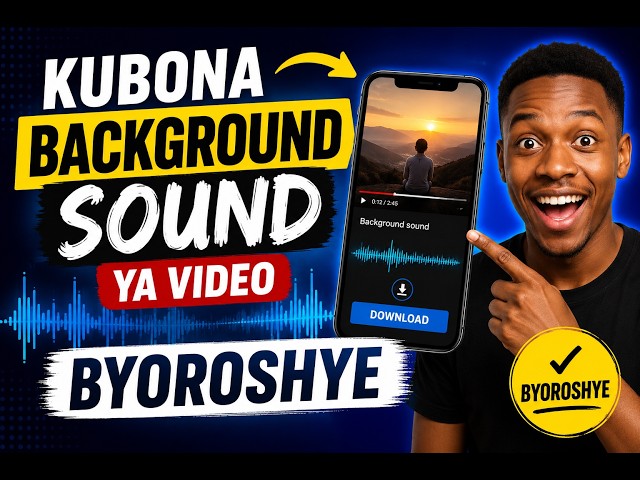 GUKORESHA BACKGROUND SOUND BITUMA VIDEO YAWE IREBWA CYANE BIREBE MURIYI VIDEO