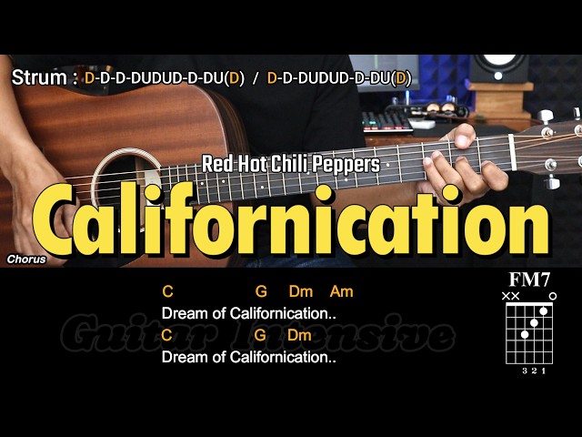 Californication - Red Hot Chili Peppers | EASY Guitar Tutorial with Chords - Guitar Lessons