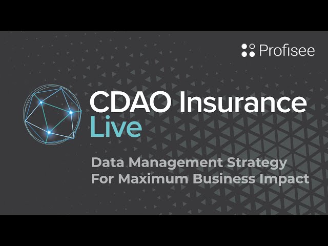 CDAO Insurance Live  Maximizing Business Impact by Understanding the “Why” When Building Your Data a