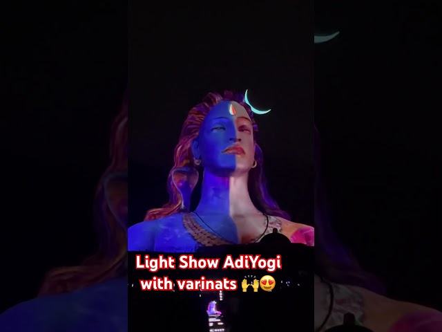 Jai Bhole baba 🙌AdiYogi Shiva #coimbatore #adiyogi #shiva #bholenath #south