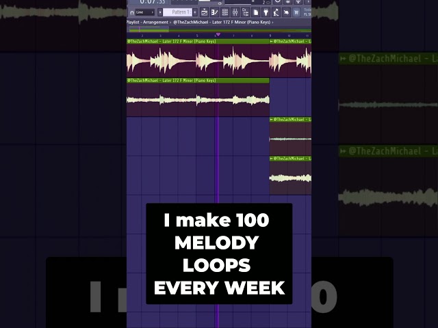 I make 100 Melodies for Music Producers EVERY WEEK