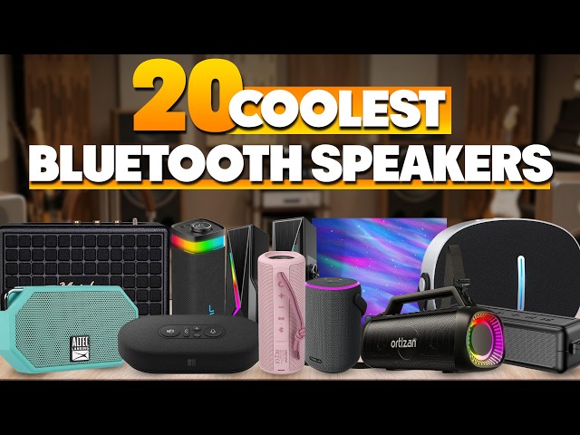 20 Coolest Bluetooth Speakers on Amazon You Can’t Miss in 2026