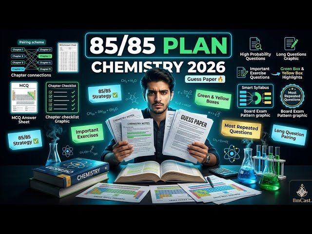11th Chemistry Guess Paper 2026 🚀 | Hidden 85/85 Strategy & Most Repeated Questions