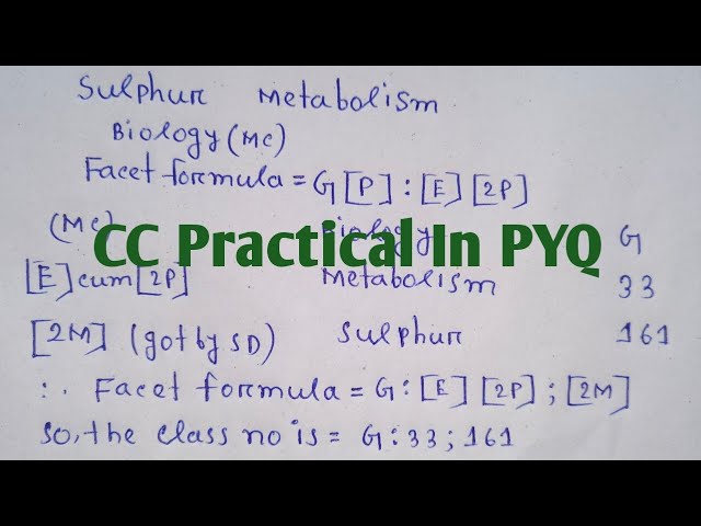 Libraryscience CC Practical|BLIS CC Practical|Colon Classification Practical|