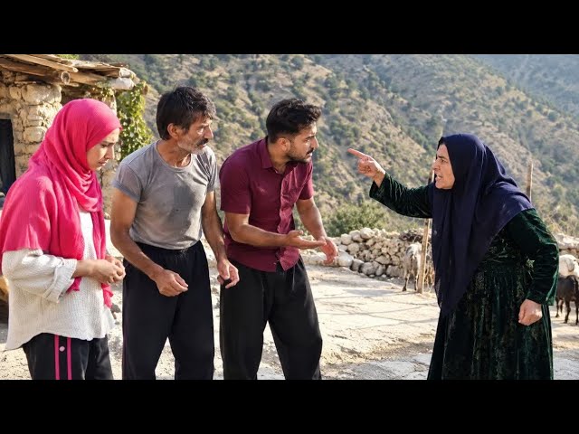 The uncle's wife stood before Esmaeil. Harboring a nomadic girl was forbidden!