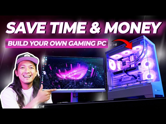 How to Build a Gaming PC | Step by Step Guide sa Pag Build ng Gaming PC White Theme Build from Asus
