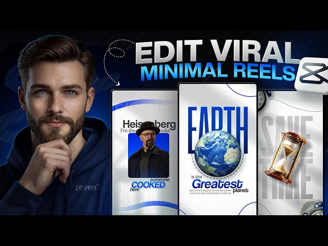 How to Make Viral Minimal Reel Edits in CapCut