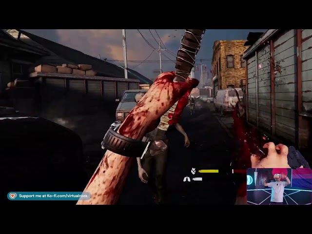 24 Hour 1k Subs Thank You Stream! Part 1 The Walking Dead Saints And Sinners #vr #streaming #quest3