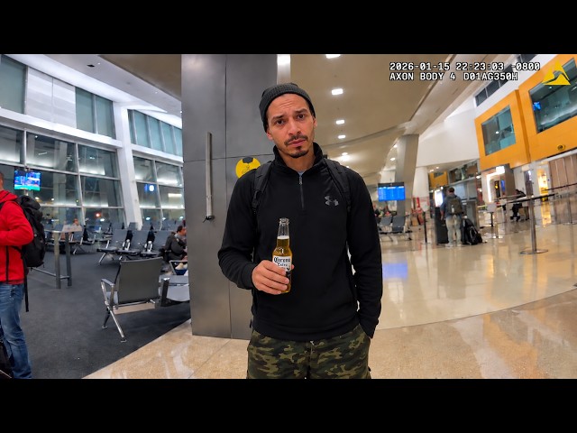 Man Tries to Skip Out on His Bar Tab at the Airport