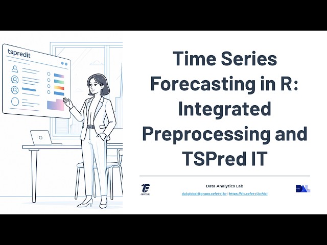 Time Series Forecasting in R: Integrated Preprocessing and TSPred IT