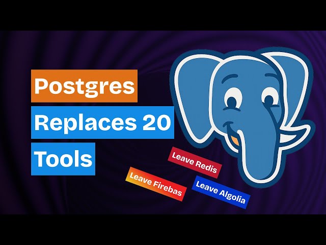You Don’t Need 20 Tools. Just Use Postgres. Seriously.
