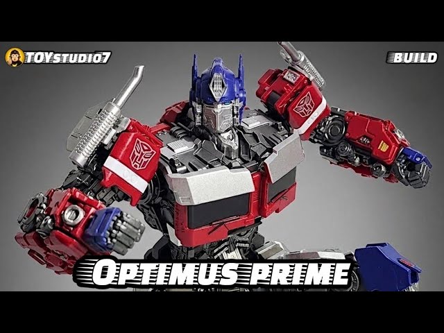 Optimus Prime Model Kit Build & Pose | Transformers: Rise of the Beasts