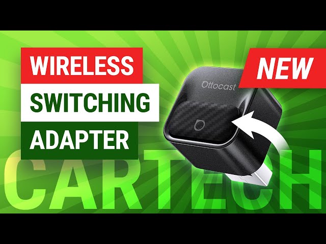 Ottocast Mini Pico Adapter – Wireless Multi-Device Switching for Wired CarPlay & Android Auto